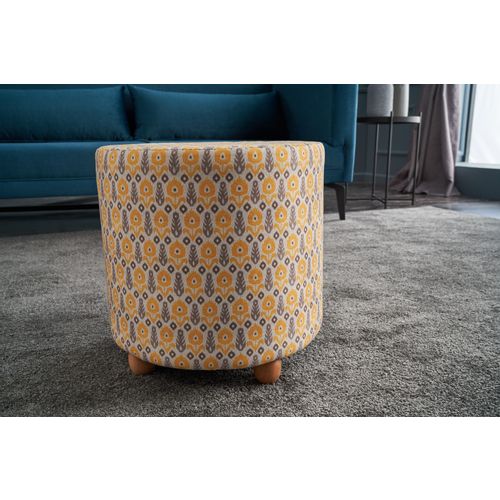 Bianca Puf Silindar Multicolor Pouffe slika 2