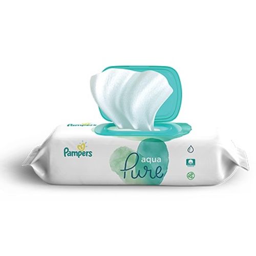 Pampers Aqua Pure vlažne maramice 3 x 48 kom slika 3