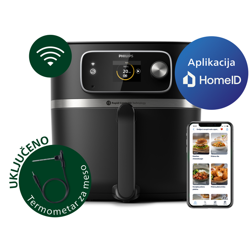 Philips PHILIPS HD9880/90 AIRFRYER XXL – Zdrava Priprema Hrane bez Ulja image