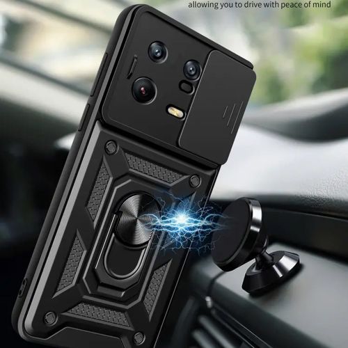 Techsuit – serija CamShield zaštitna maskica za Xiaomi 13 Pro – crna slika 3