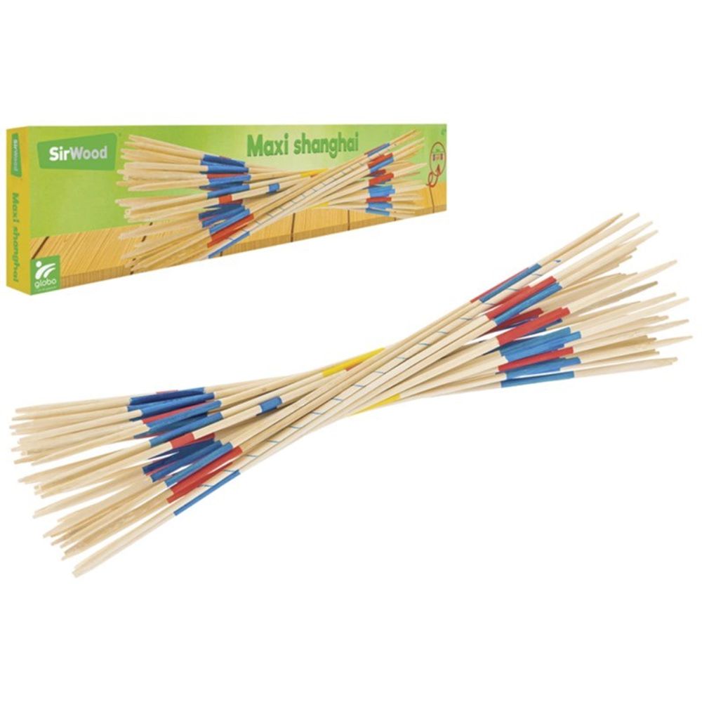 GLOBO SirWood Društvena igra  Maxi Shanghai 50cm, 41kom slika 1