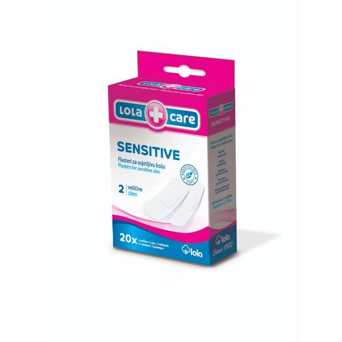 LOLA CARE sensitive flaster 20/1, 2 veličine slika 1