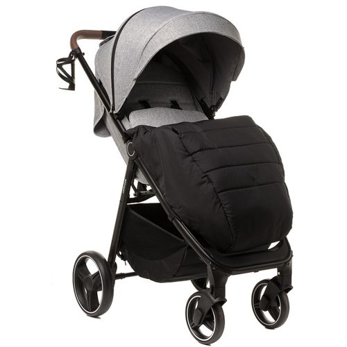 4BABY kolica Stinger - Melange Light Grey slika 2