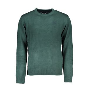 GIAN MARCO VENTURI MEN'S GREEN SWEATER