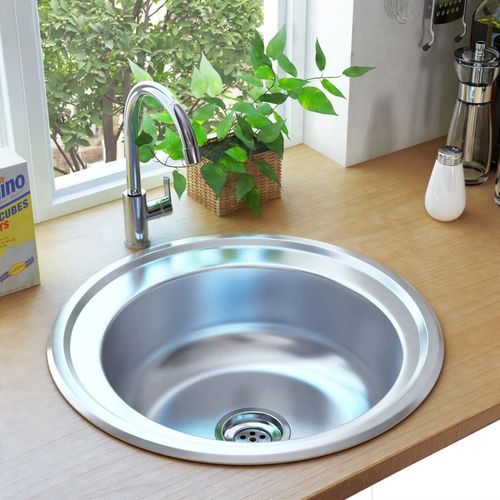 Kuhinjski sudoper s cjedilom i sifonom od nehrđajućeg čelika slika 20