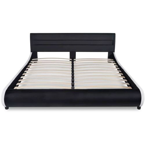 Okvir za krevet od umjetne kože s LED svjetlom crni 180 x 200 cm slika 22