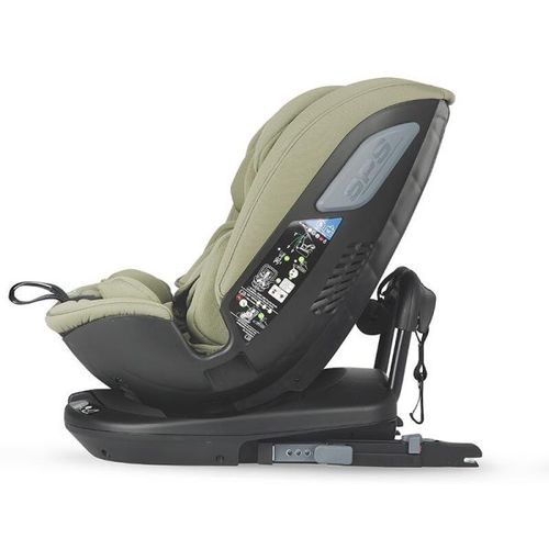 Coccolle® Autosjedalica Velsa iSize 360° 40-150cm Isofix, Moss Green slika 11