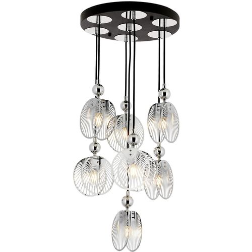 Av-4317-7Kt Chrome Chandelier slika 1