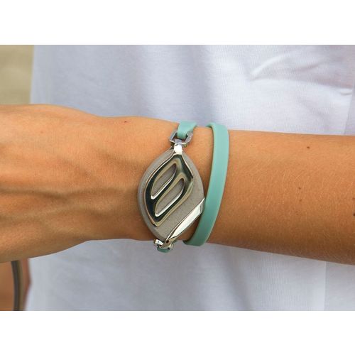 Bellabeat Leaf Urban - Fresh Mint Active Bracelet - Silver slika 2