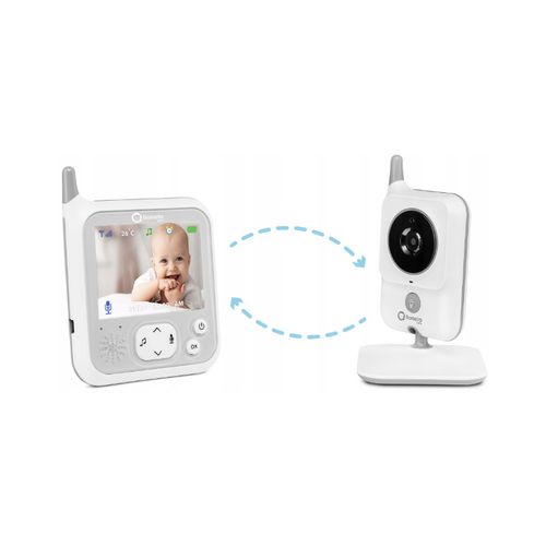 Lionelo dječji video monitor BabyLine 7.1, senzor temp, 8 uspavanki, do 260m slika 6