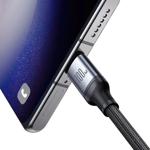 JoyRoom - Kabel za punjenje serije Speedy (SA21-1T2) - Type-C do 2x USB-C- brzo punjenje-100 W- 150 cm - crni slika 2