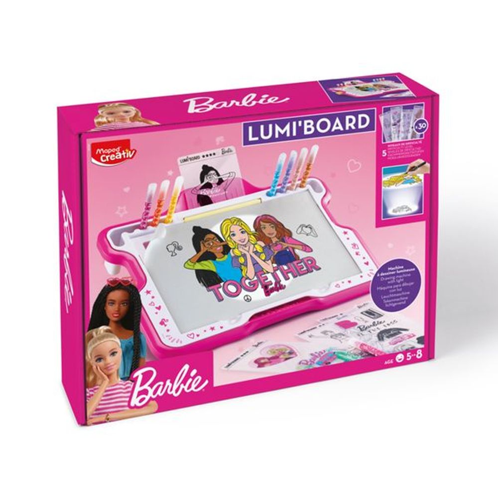 Mapped set za crtanje svjetleci Lumi Barbie slika 1