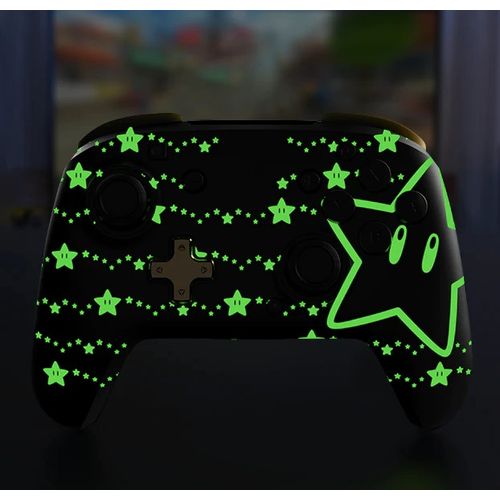 PDP NINTENDO SWITCH WIRELESS CONTROLLER REMATCH - SUPER STAR GLOW IN THE DARK slika 2