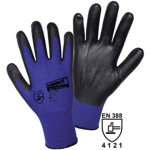 L+D worky Nylon Super Grip Nitrile 1165-9 najlon rukavice za rad Veličina (Rukavice): 9, l EN 388 CAT II 1 Par