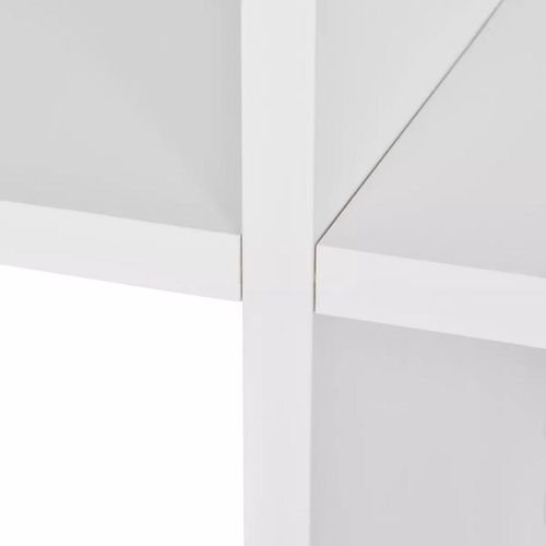 242550 Staircase Bookcase/Display Shelf 142 cm White slika 3