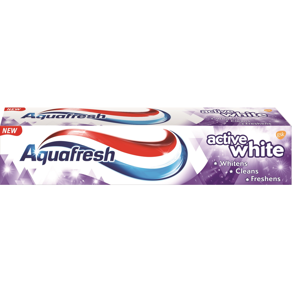 Aquafresh pasta za zube Active White 125ml slika 1
