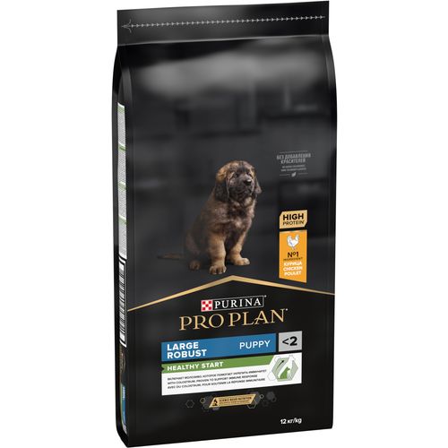 PRO PLAN PUPPY Large Robust, OptiStart, bogato piletinom, 12 kg slika 1