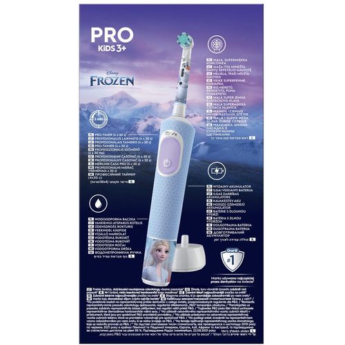 Oral-B električna četkica PRO KIDS 3+ Frozen slika 3