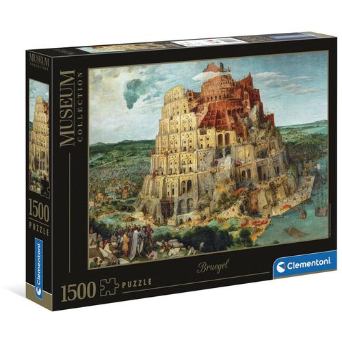 Clementoni Puzzle 1500 Museum Babel Tower slika 1