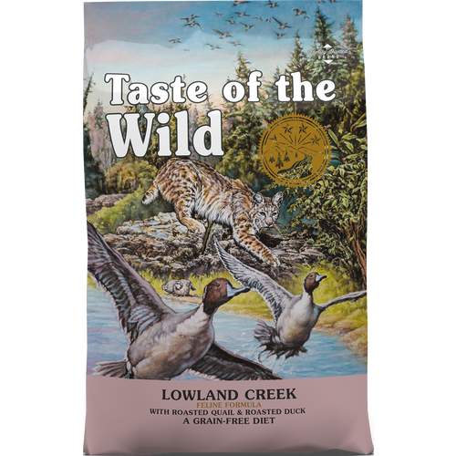 TASTE OF THE WILD Lowland Creek, s prepelicom i patkom, 6,6 kg slika 1