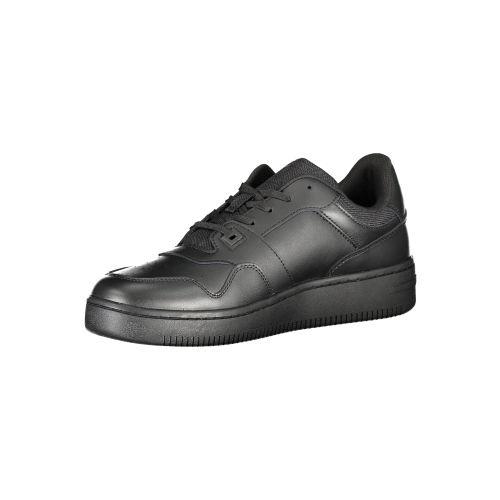 TOMMY HILFIGER BLACK MEN'S SPORTS SHOES slika 3