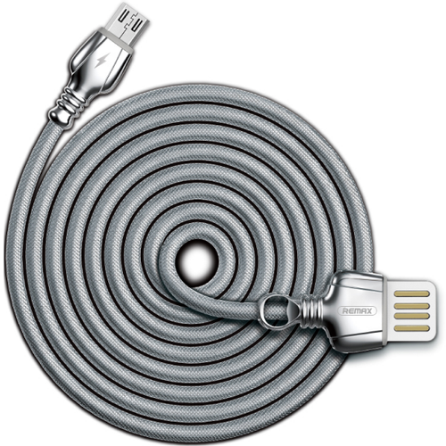 Data kabl REMAX King RC-063m micro USB srebrni 1m slika 1