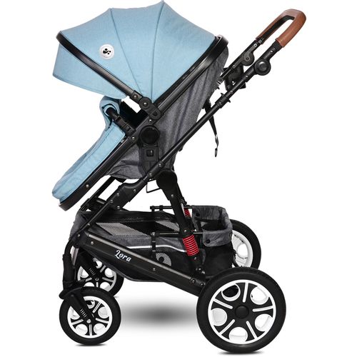 LORELLI LORA Sky Blue Kolica 3u1: Košara + Autosjedalica + Zimska Navlaka (0mj+) - (do 15kg/96cm) slika 9