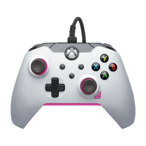 PDP XBOX WIRED CONTROLLER WHITE - FUSE (PINK) slika 1