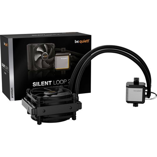 be quiet! BW009 SILENT LOOP 2 120mm is the extremely high-performance and whisper-quiet all-in-one water cooling unit for demanding systems with slightly overclocked CPUs slika 1