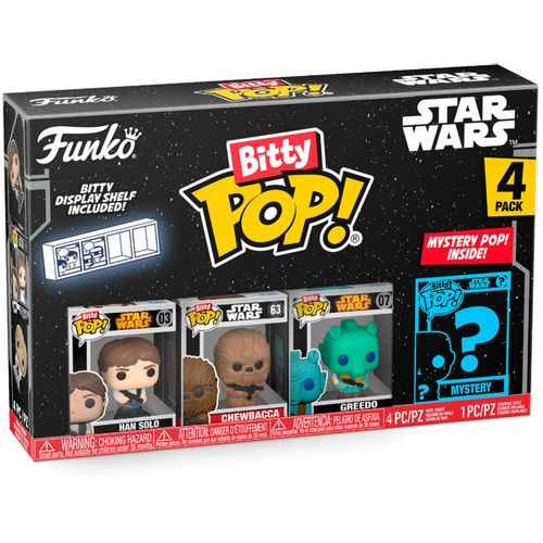 Blister 4 figures Bitty POP Sar Wars Han Solo slika 1