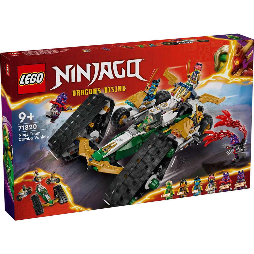 LEGO 71820 Kombinovano vozilo Ninja tima slika 1