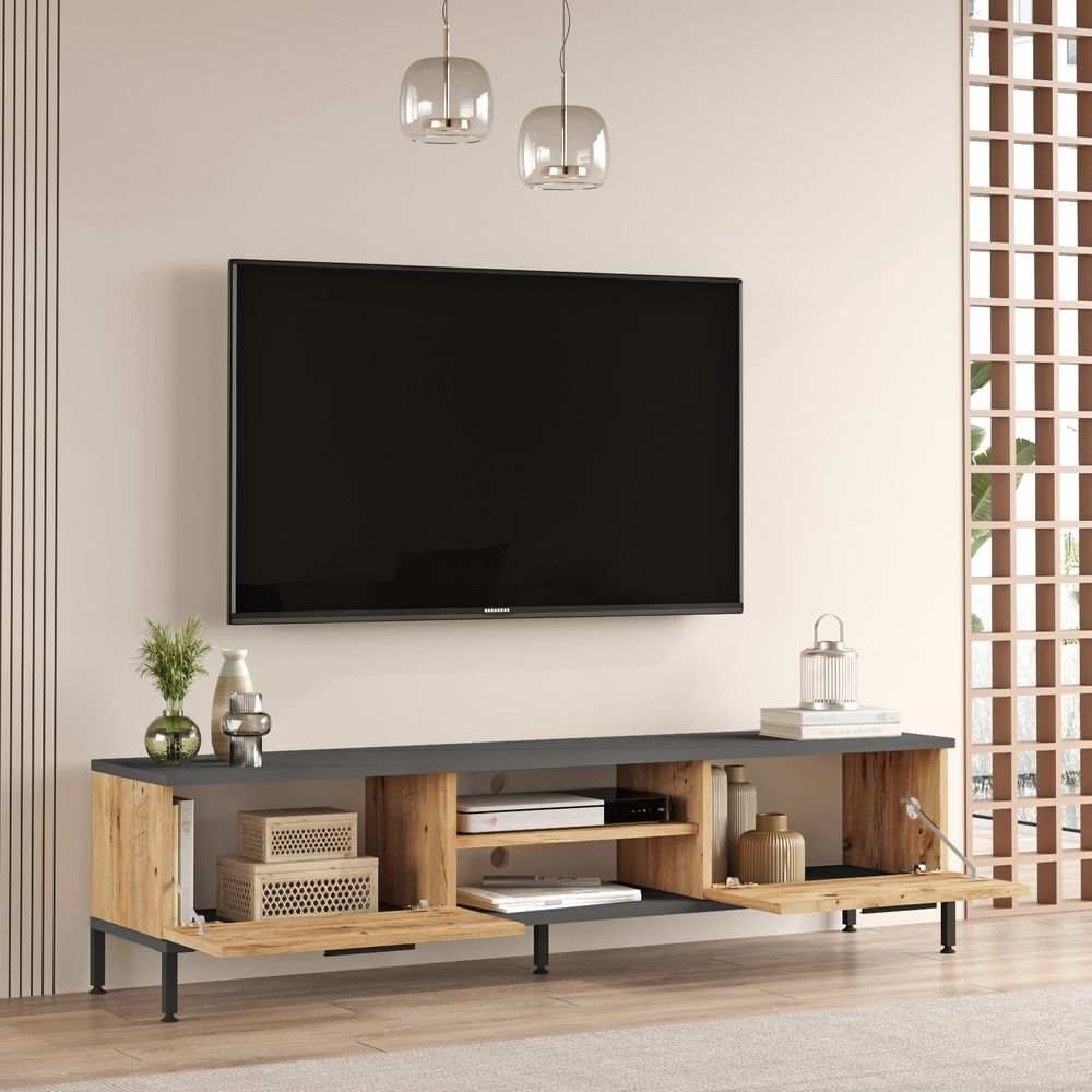 Rl5-Aa Atlantic Pine Anthracite Set Namještaja za Dnevnu Sobu slika 6