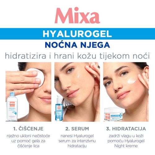 Mixa Hyalurogel Njega noćna 50 ml slika 6