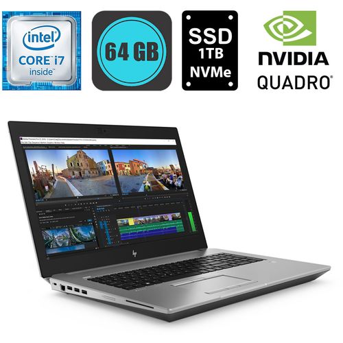 HP ZBook 17 G5 - Core i7, 64GB DDR4, 1TB SSD, P5200 - rabljeni uređaj slika 1
