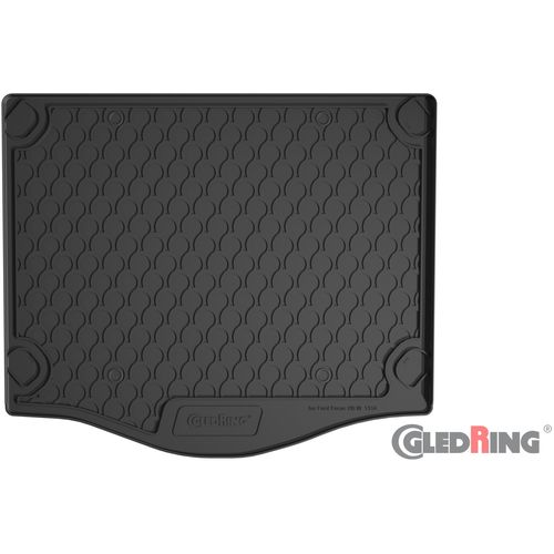 Gledring gumeni tepih za prtljažnik za Ford FOCUS HB III/with narrow spare tyre slika 1