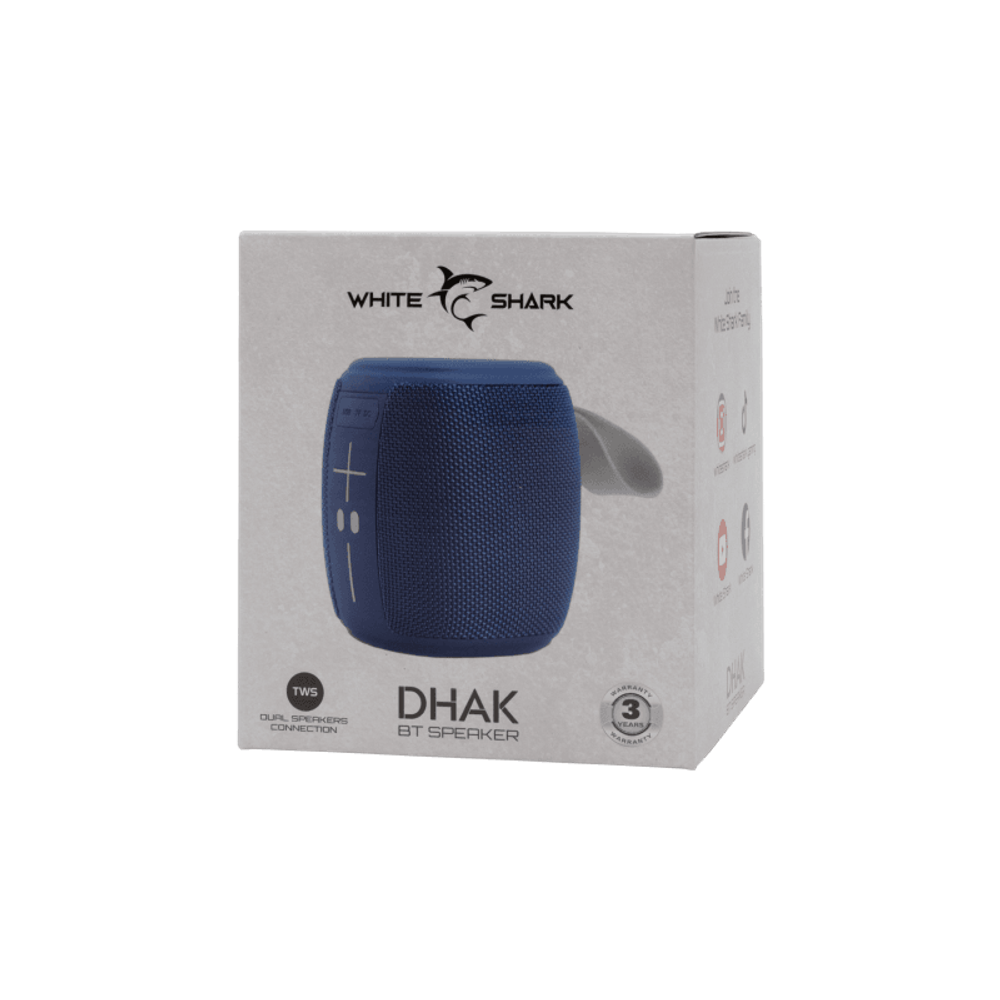 WHITE SHARK Bluetooth zvučnik GBT-888 DHAK, plavi slika 5