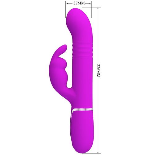 Pretty Love Coale Rabbit Vibrator - Tirkizna slika 20