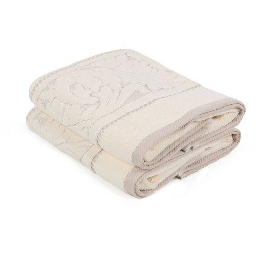 Sultan - Cream Cream Hand Towel Set (2 Pieces) slika 2