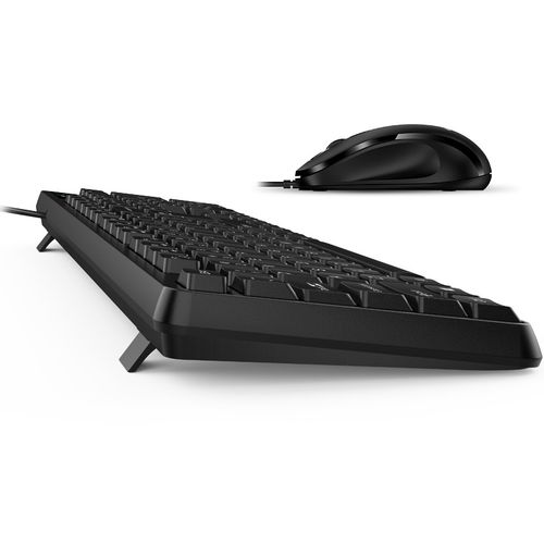GENIUS KM-170 USB US crna tastatura+ USB crni miš slika 3