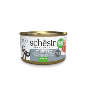 Schesir Cat tuna s lignjama, konzerva 70 g