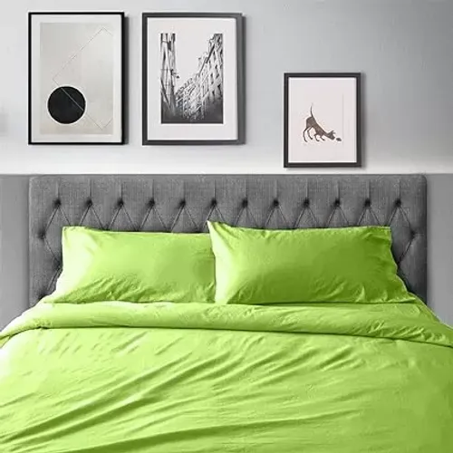 Viktorija Jorganska navlaka + 2 jastučnice Saten green DOUBLE slika 1