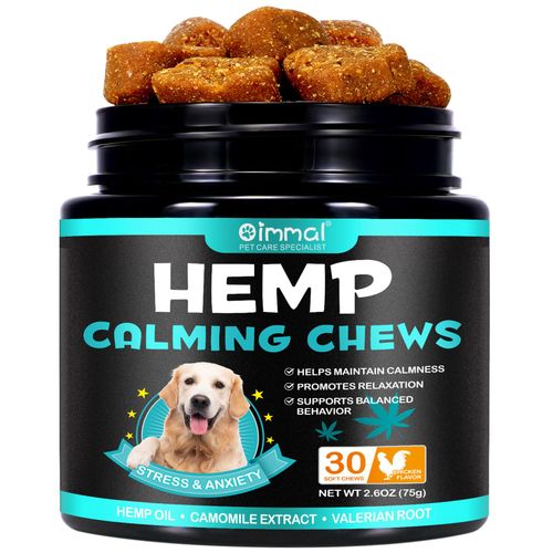 Oimmal Hemp Calming Chews Piletina i ekstrakt konoplje 30 kom slika 1