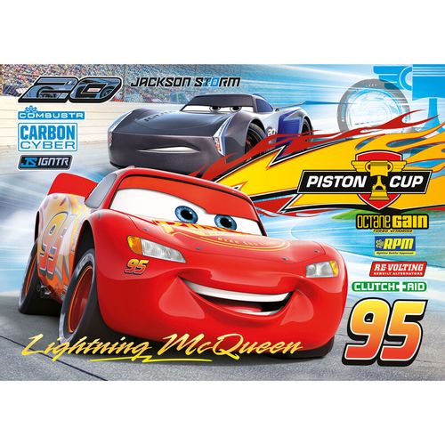 Disney Cars 3 puzzle 60kom slika 1