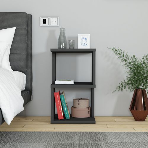 Salvıa - Anthracite Anthracite Nightstand slika 3