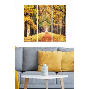 Dekorativna Slika od MDF-a u Više Boja (Set od 3 Komada) - MDF131144762