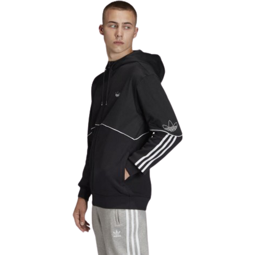 Adidas Muški Duks OUTLINE FZ FT slika 2