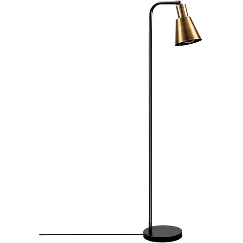 Opviq Podna lampa EMEK, crna- zlatnae, metal, 30 x 22 cm, visina 120 cm, promjer sjenila 14 cm, visina 17 cm, duljina kabla 400 cm, E27 40 W, Emek - 4086 slika 4