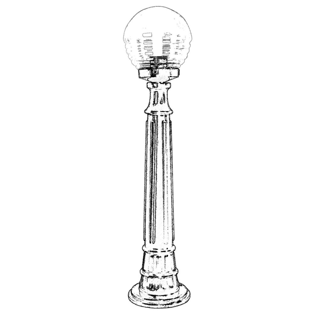 BSU-68175-BSY-M2-B Crna Spoljašnja Podna Lampa slika 2