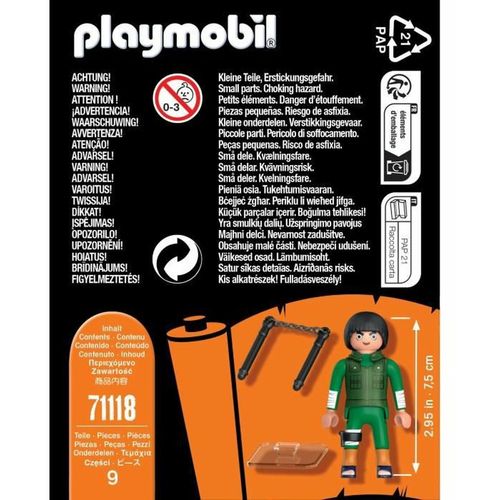 Figurice Playmobil Rock Lee 9 Dijelovi slika 2