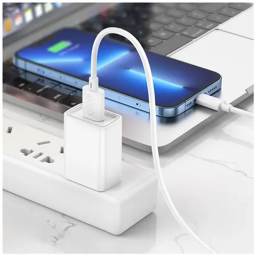 HOCO USB kabel za iPhone Lightning 8-pin 2.4A Gratifed X88 bijeli slika 3